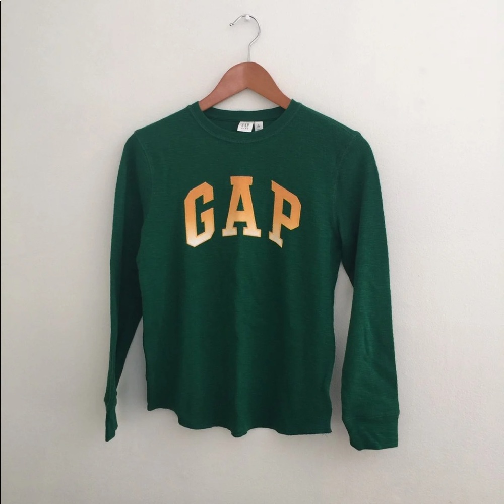 GAP Boys XL/12 Cotton Thermal Long Sleeve Shirt